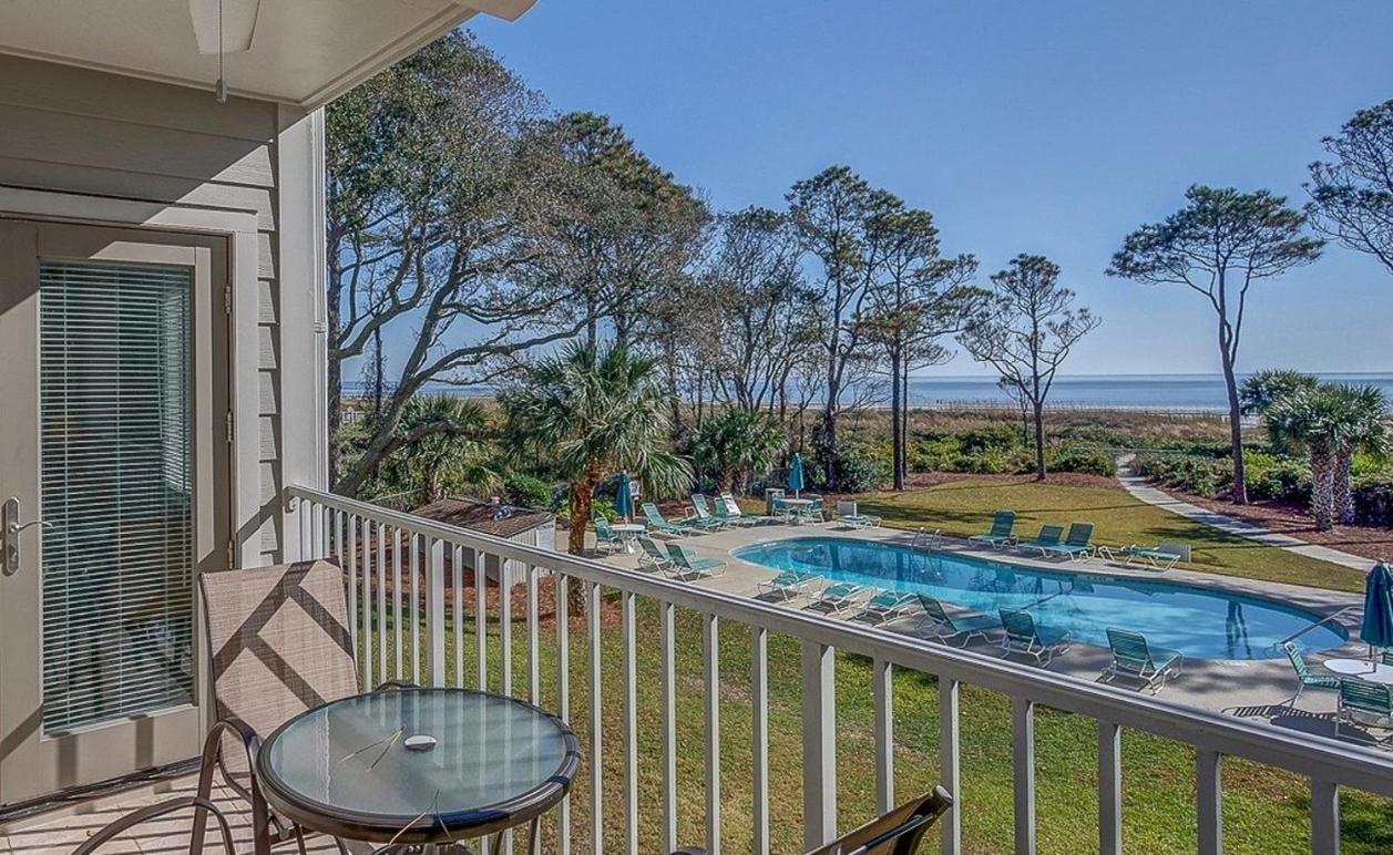 Direct Oceanfront Private Villa Overlooking Pool/Beach - South Forest Beach - Right Next To Coligny Plaza Hilton Head Island Bagian luar foto