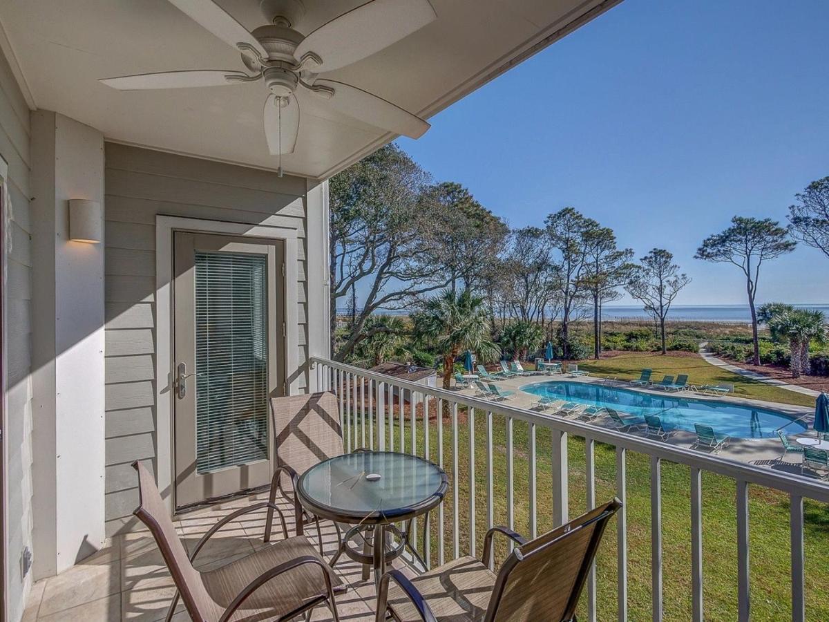Direct Oceanfront Private Villa Overlooking Pool/Beach - South Forest Beach - Right Next To Coligny Plaza Hilton Head Island Bagian luar foto